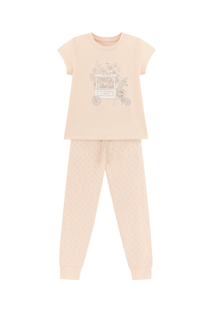 Pijama Corta Larga Kids Niña