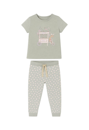 Pijama Corta Larga Kids Niña