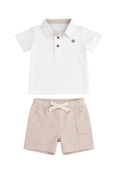 Conjunto Bermuda Bebé Niño