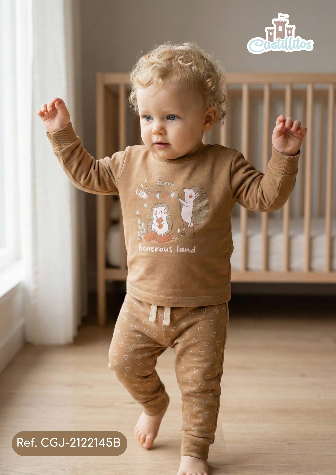 Pijama Larga Larga Bebé Niño
