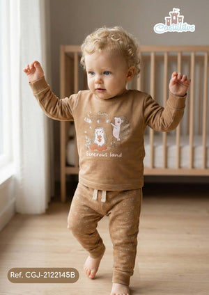 Pijama Larga Larga Bebé Niño