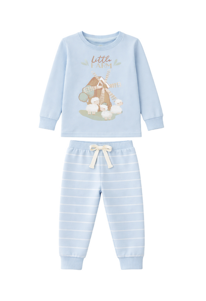 Pijama Larga Larga Bebé Niño