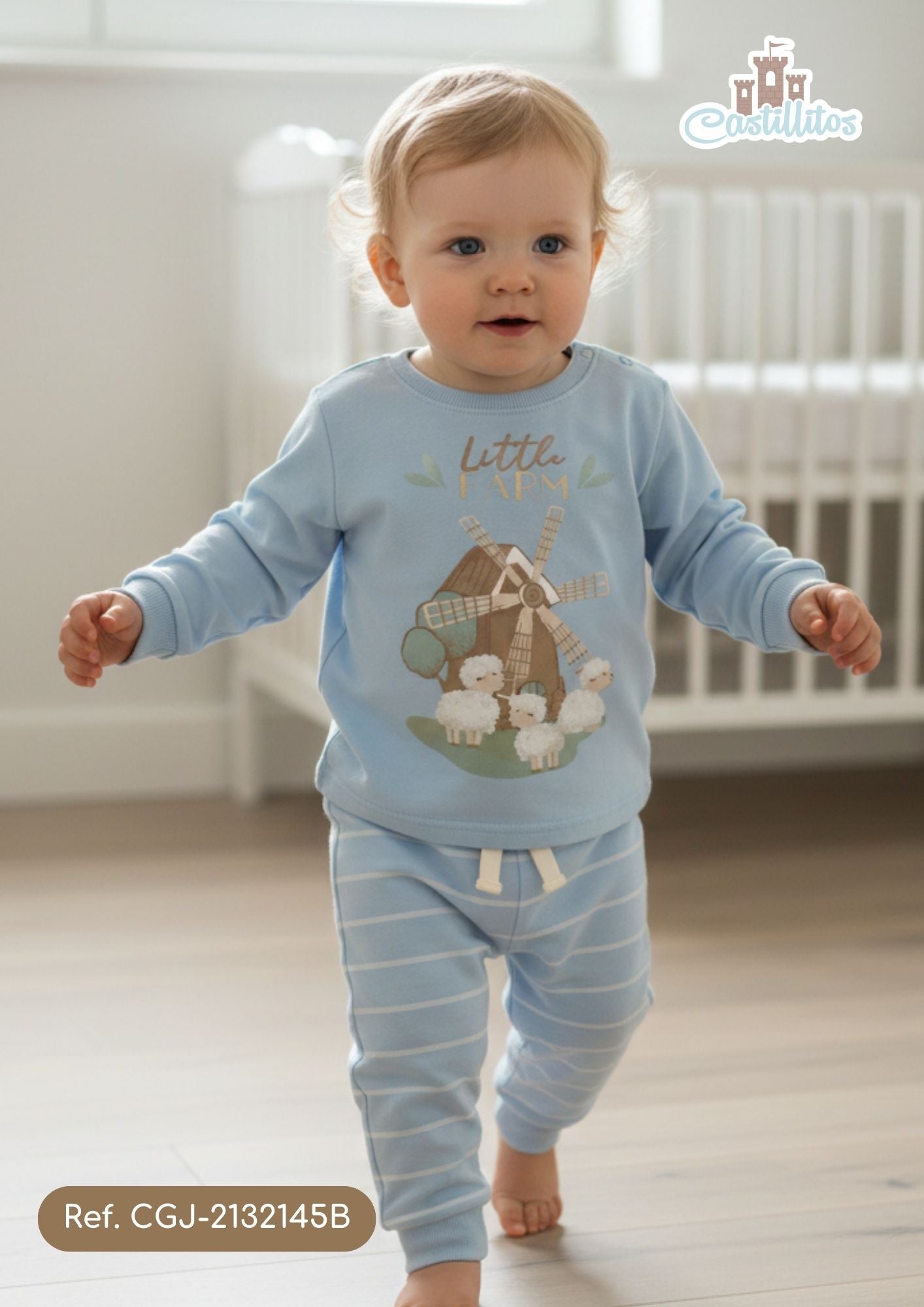 Pijama Larga Larga Bebé Niño