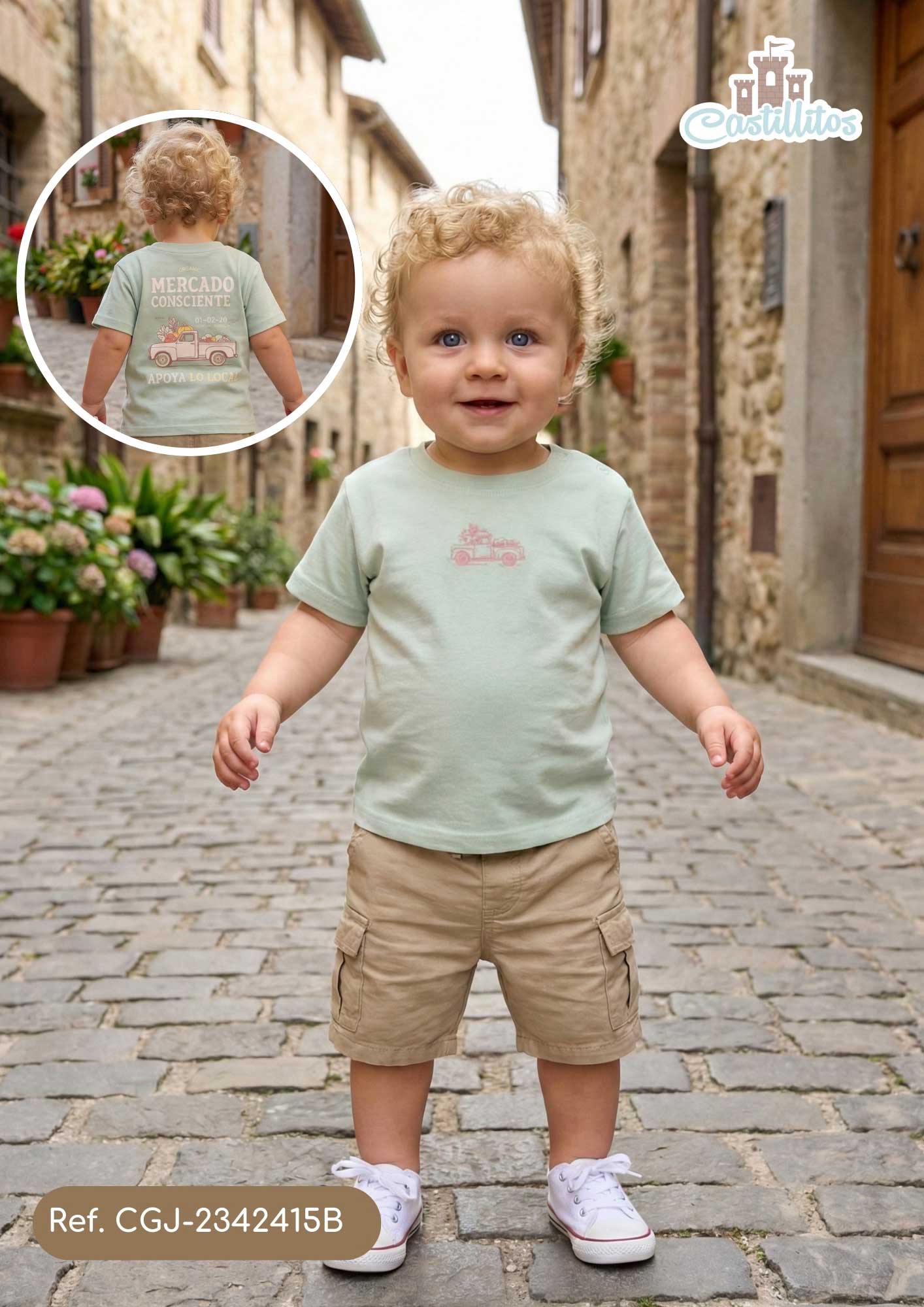 Camiseta Bebé Niño