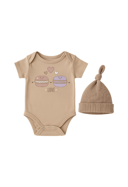 Conjunto Mameluco Bebé Niña