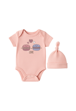 Conjunto Mameluco Bebé Niña
