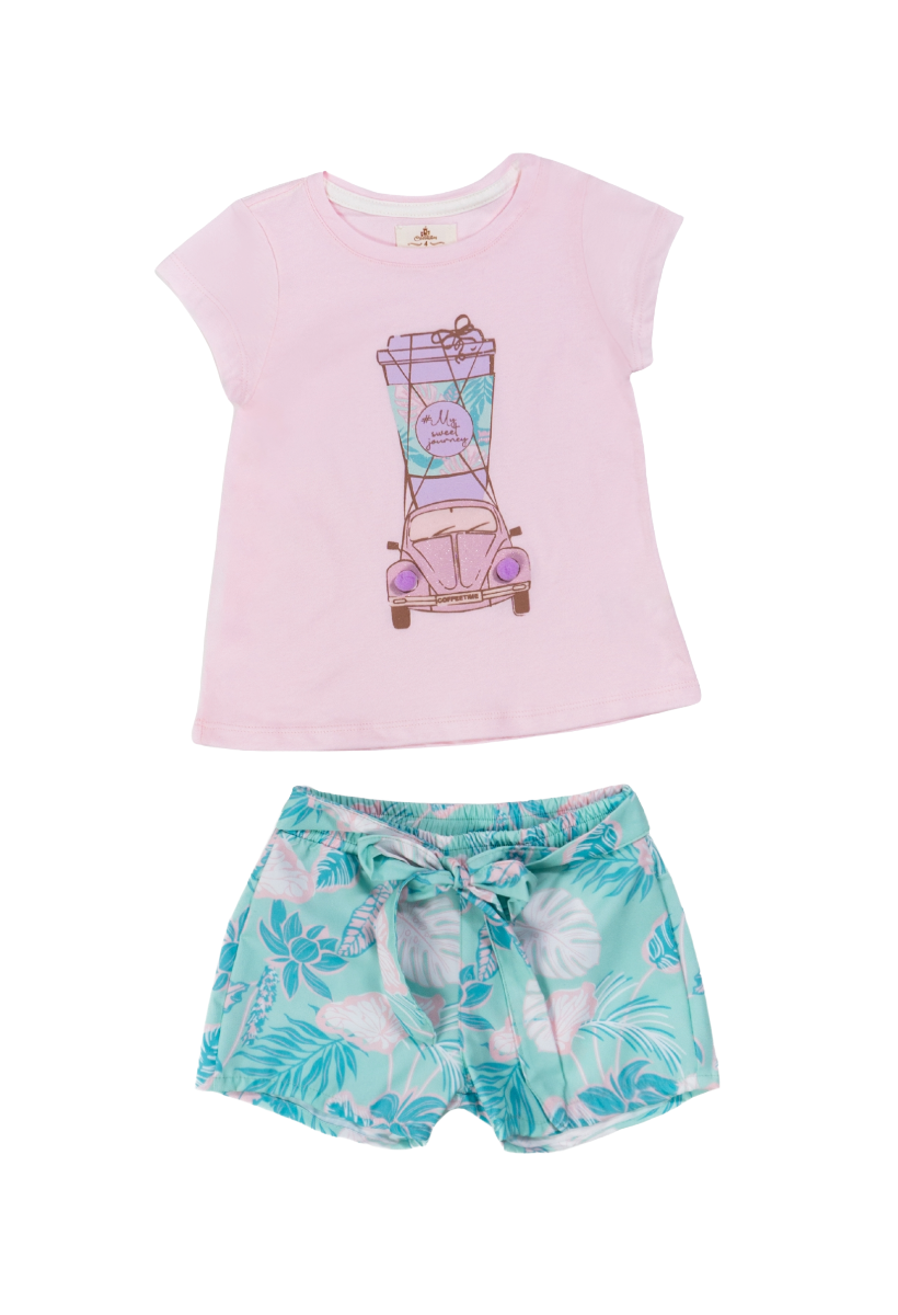 Conjunto short Kids Niña